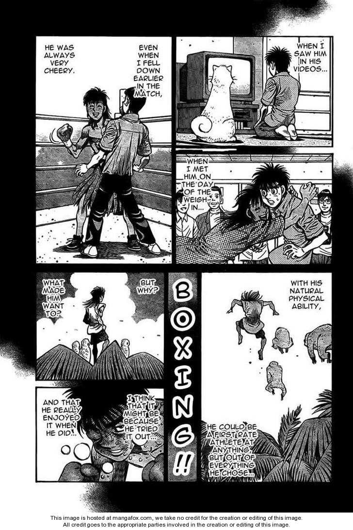 Hajime no Ippo Chapter 883 8